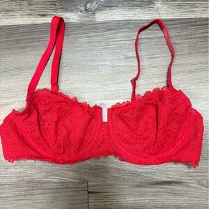 Soma‎ Vibrant Red Lace Bra